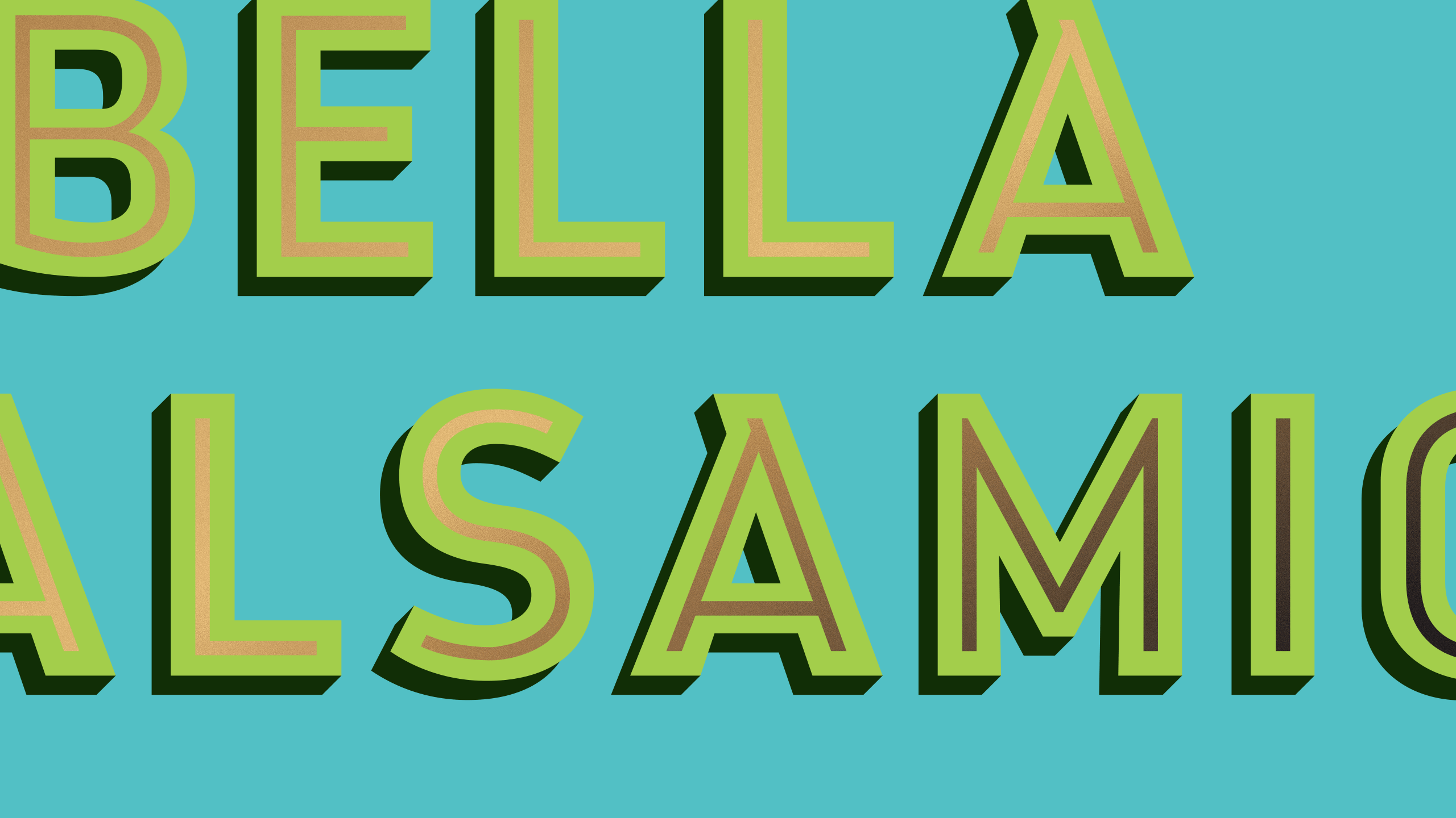 Bella Balsamic type