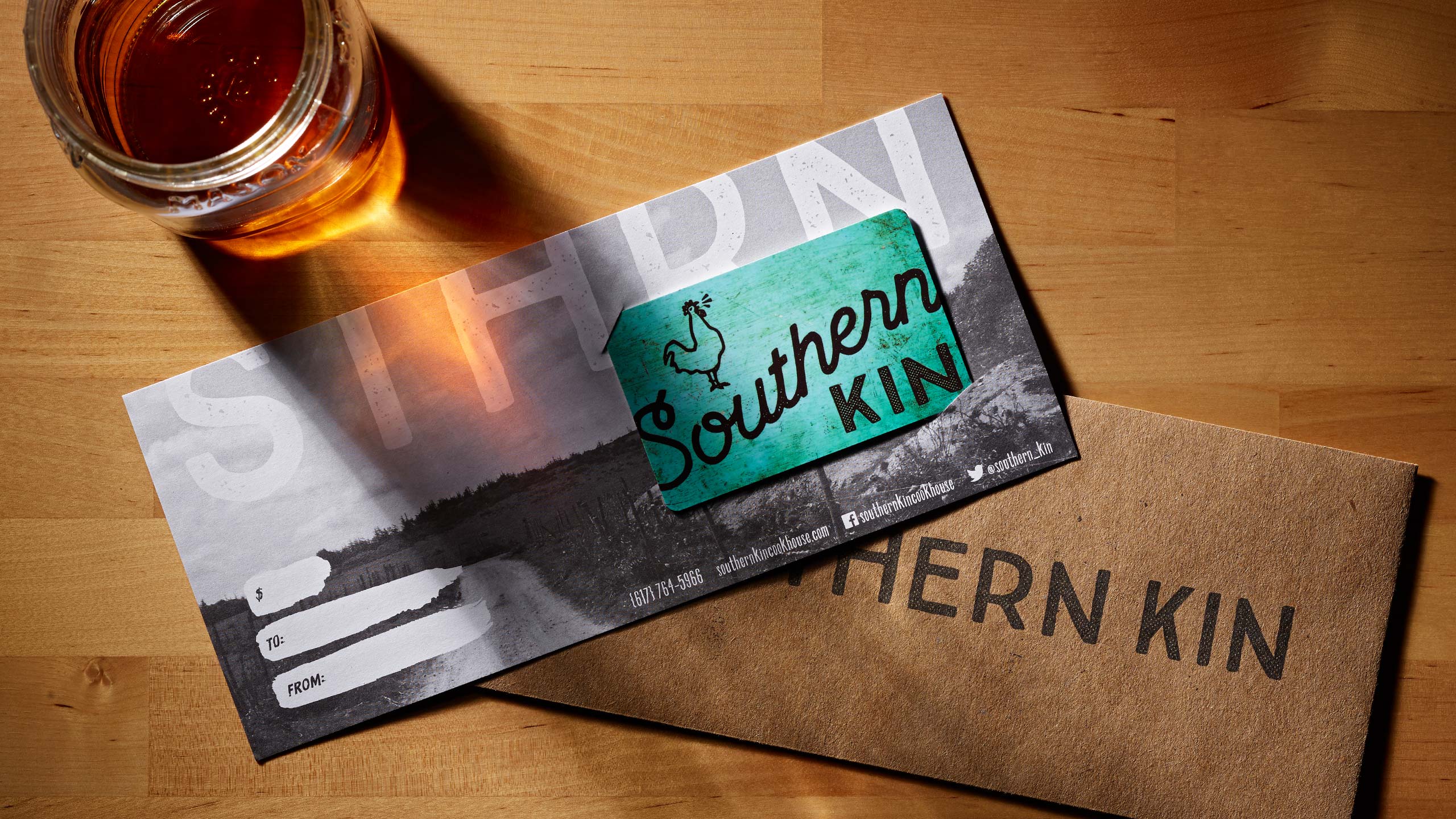 Southern Kin Cookhouse gift card collateral