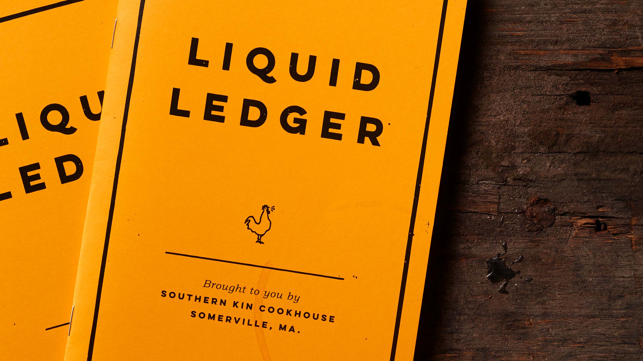 Southern Kin Cookhouse Liquid Ledger cover detail