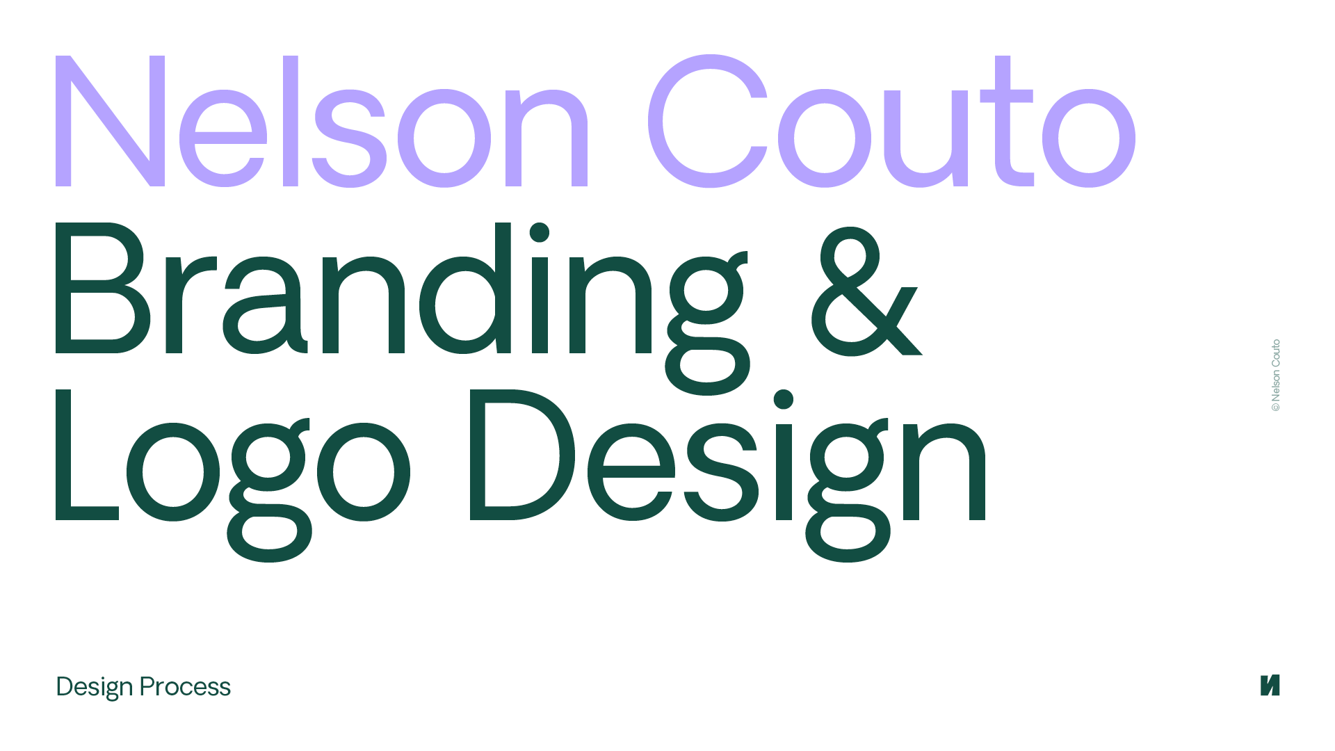 Nelson Couto Design Process